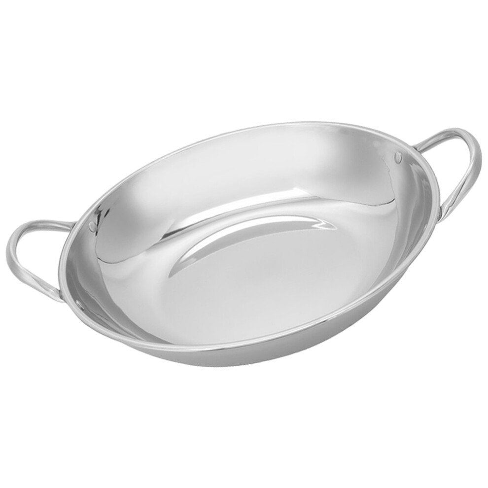 Hot Pot Pan Stainless Steel 1set 12.6in Diameter-image-OPC-PJV2MQN-NEW
