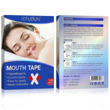 120pcs Sleep Strip Mouth Tape for Snoring for Better Nose Breathing Improved Nighttime Sleeping Less