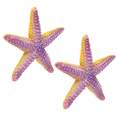 2Pcs Starfish Toy Simulation Details Cute 2