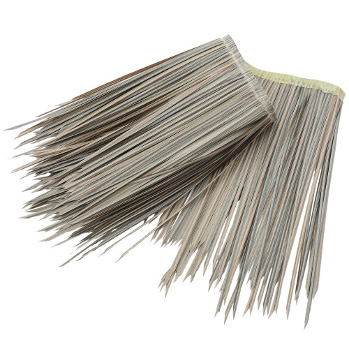 Lifelike Thatch Willow Fence Screening Straw Artificial Indoor 1
