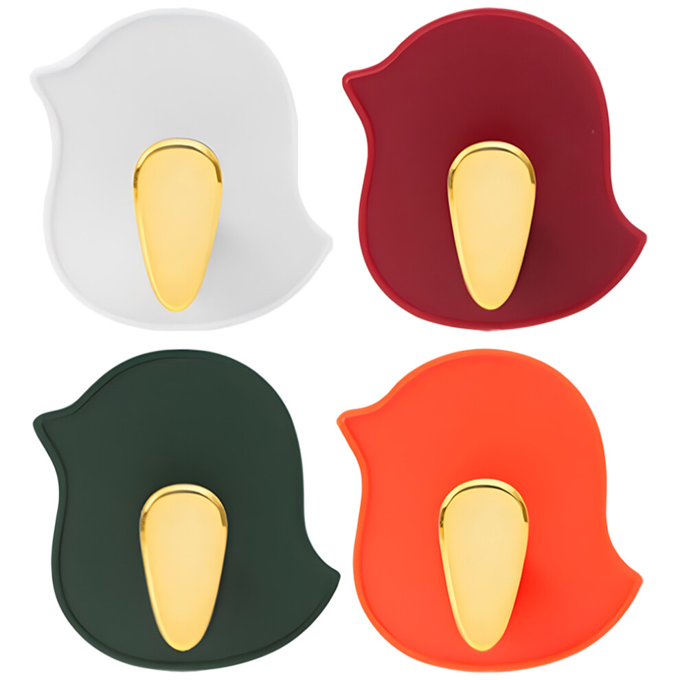 4pcs Sundries Hanger Storage Hanger Wall Hanger Hook Key Abs