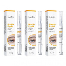 (3PCs)Double Eyelid Setting Cream Waterproof Natural Double Eyelid Shaping Cream for Women