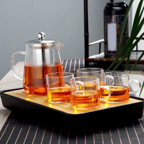 Glass Teapot Infuser For Scented Tea Handheld Teapot For Single Use Tea Kettle Filter 1