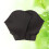 1Pair Black Swimming Gloves with Webbed Design Adjustable Wrist Strap 2