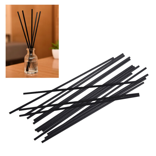 50St Zwarte Aroma Diffuser Sticks Bamboe Hout Voor Thuisgeur