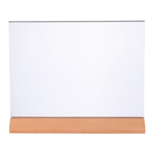 Porte-Affiche Acrylique Clair Pour Menu, Pub Et Informations