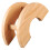 Beige ABS Coffee Filter Holder Storage Stand for Bar and Home 7