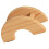 Beige ABS Coffee Filter Holder Storage Stand for Bar and Home 8