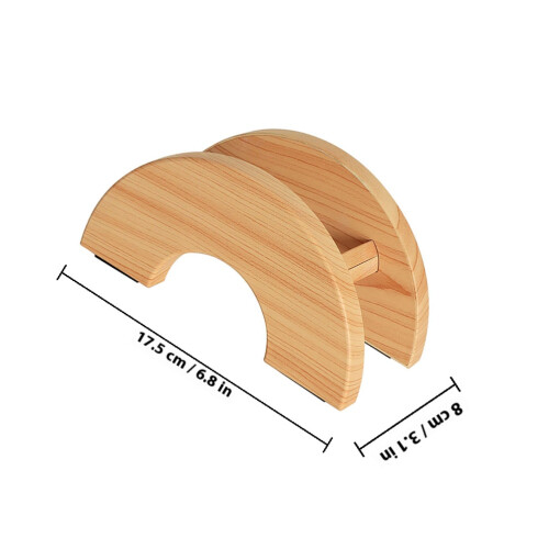 Beige ABS Coffee Filter Holder Storage Stand for Bar and Home 1