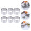 6pcs metal round cake mold ring for cookies biscuits mousse 7