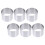 6pcs metal round cake mold ring for cookies biscuits mousse 10