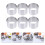 6pcs metal round cake mold ring for cookies biscuits mousse 9