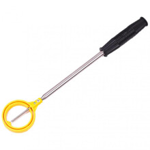 (Yellow)Universal Golfs Ball Picker Extendable Folding Golfs Ball Retriever for Outdoor Lawn
