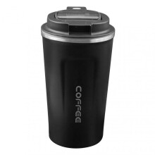 (510ml,B)Stainless Steel Car Thermal Cup Reusable Leakproof Coffee Cup Presents for Birthday