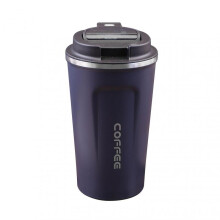 (380ml,C)Stainless Steel Car Thermal Cup Reusable Leakproof Coffee Cup Presents for Birthday