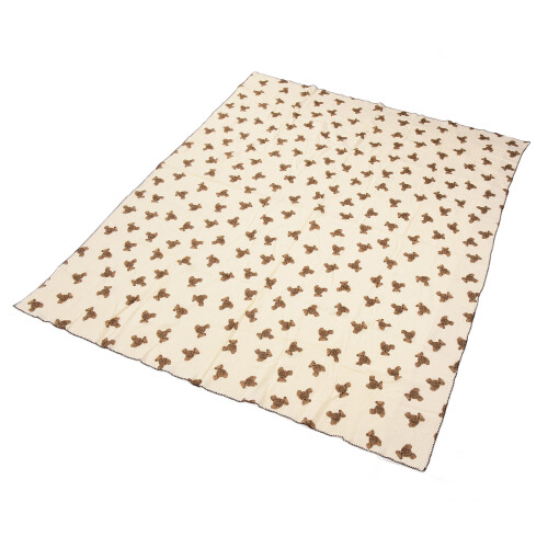 Baby Blanket Cute Cartoon Bear Pattern Soft 2