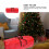 1pc Christmas Tree Storage Bag Christmas Party Storage Bag 8