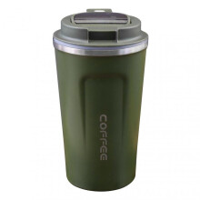(510ml,D)Stainless Steel Car Thermal Cup Reusable Leakproof Coffee Cup Presents for Birthday