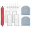 Hepa Filter Main Side Brush Mop Cloth for Roborock S7 T7s Plus 1
