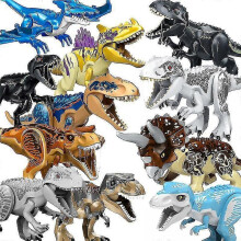 Assembled Building Blocks Toys Dinosaur World Tyrannosaurus Children Animal Model Bricks Toy