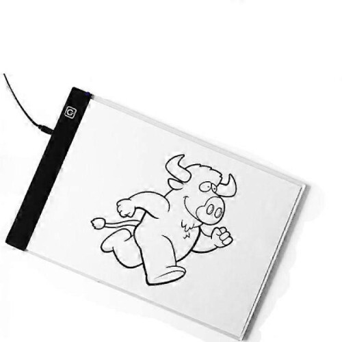 A5 LED Drawing Board - Light Table/Light Pad Portable White (No Dimming) 2