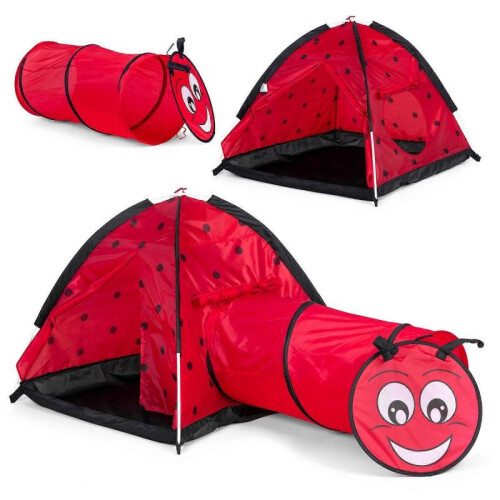 Children's tent igloo ladybug tunnel IPLAY