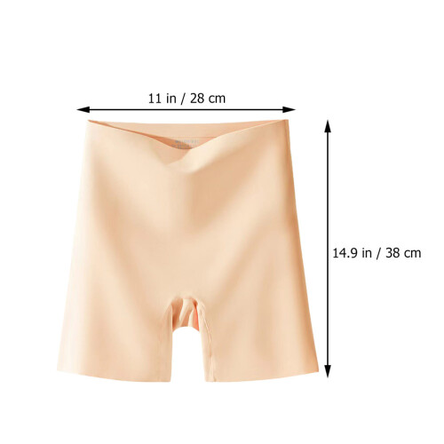 Khaki Maternity Safety Pants Soft Spandex Comfortable Briefs 1