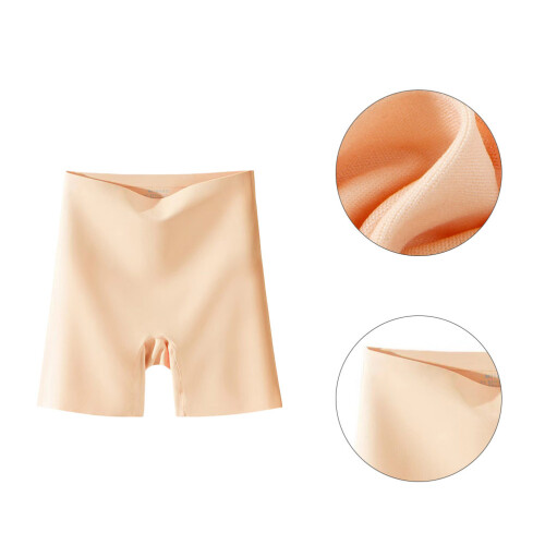 Khaki Maternity Safety Pants Soft Spandex Comfortable Briefs 2