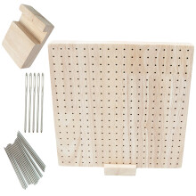 1 Set Knitting Board Khaki 23.5x23.5cm