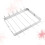 1pack Easy To Clean Silver Rectangular Grill For Outdoor Use 10