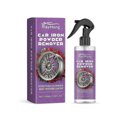 (1PC)1-3x Wheel Rust Spray, Wheel Rust Spray Rim Rust Polishing Clean Wheel Rust Remover