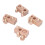 Knobbed Cylinder Socket Toys Wooden Cylinders 8