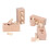 Knobbed Cylinder Socket Toys Wooden Cylinders 10