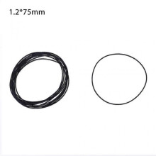10pcs drive plate belts rubber DVD cassette tape player turntable belt cassette tape replacement square 1.2mm.