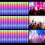 50pcs LED foam glow sticks, glow party supplies, 3 modes flashing 1