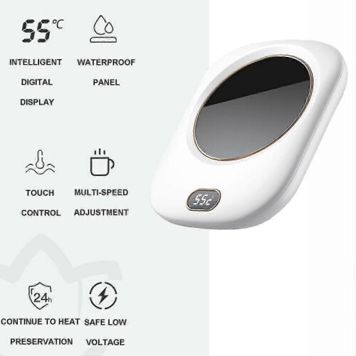 Coffee Mug Warmer for Desk, USB Tea Cup Warmer Coaster USB, Smart Magic, kitchen appliance. 2