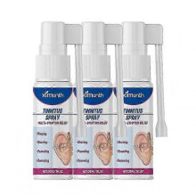 (3pcs)Tinnitus Relief Spray Relieves Ringing Tinnitus & Ear Discomfort, Cleans Earwax