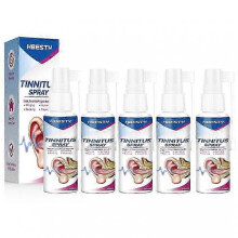 (5pcs)1-5x Ear Cleaner Tinnitus Spray Treatment Of Ear Canal Blockage And Ear Cleaning Solution Hard Discomfort Hearing Care Relieve