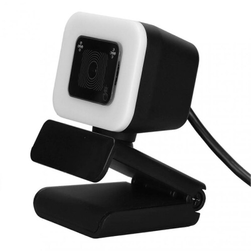 2K streaming webcam USB autofocus HD webcam with microphone touch light for game streaming meeting. 1