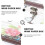 Creative restaurant pump-style cardboard napkin holder, white 2