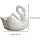 Ceramic Swan Ornament Wedding Gift Handmade Gift 5