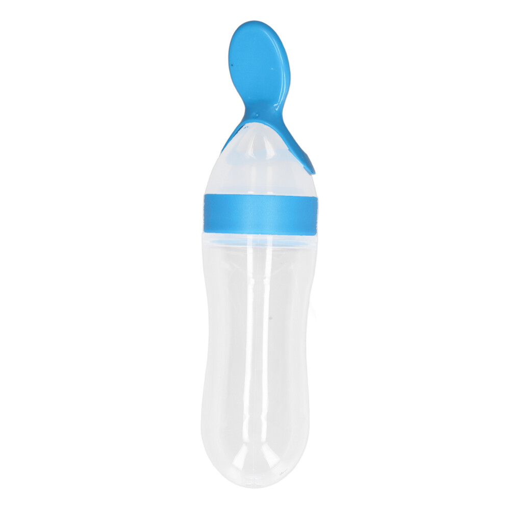 Baby Bottle Spoon Convenient Practical Silica Gel Light