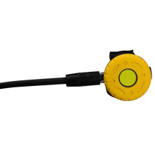 (Yellow)Universal Diving Breathing Regulator Portable Snorkeling Breathing Regulator Diving Supplies