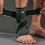 (M,Black)Sports Compression Ankle Protector High Elastic Supporting Sockings for Running Workout 4