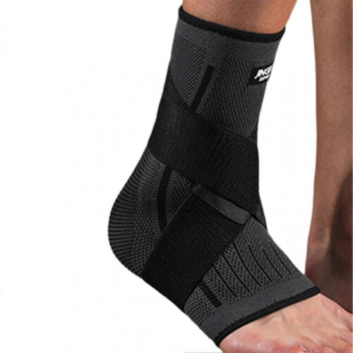 (XL,Black)Sports Compression Ankle Protector High Elastic Supporting Sockings for Running Workout 1