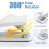 Swing Arm Stapler, 25 Sheet Capacity, 360 Degrees Rotate 3