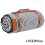 (A)Outdoor Picnic Blanket with PU Handle Waterproof Rectangular Square Foldable Beach Tote Mat for Camping Hiking 2