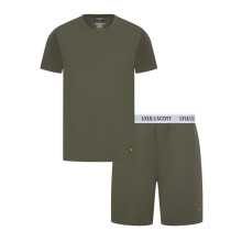 (Beetle, L) Lyle and Scott Mens Lounge Sets Shorts T-Shirt
