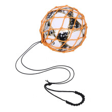 Football Kick Trainer Mesh Bag, Soccer Training Net Return Trainer, Durable Exercise Aid for Skill Development