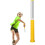 Badminton Training Rod, Badminton Swing Trainer for Beginners, Adjustable Height, Correct Posture, Durable Material 5